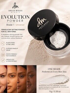 Danessa Myricks Beauty Evolution Powder – Shade 1 Universal